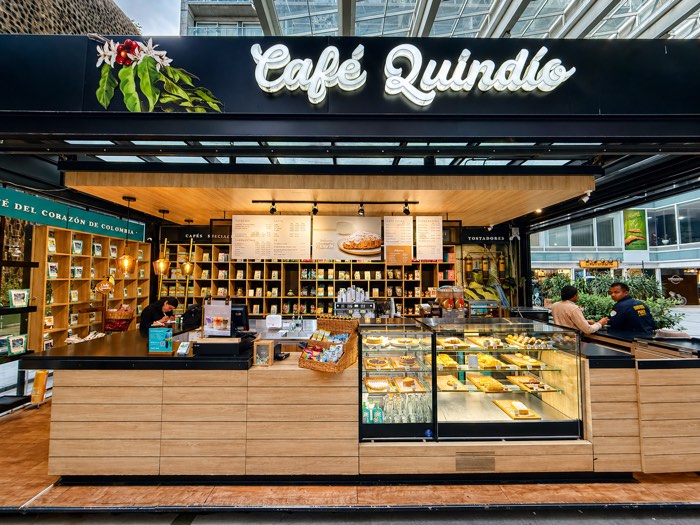Café Quindío en BD Bacatá, Bogotá